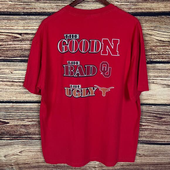 Vintage Nebraska Huskers The Good, The Bad, & The Ugly T-shirt - Picture 4 of 7